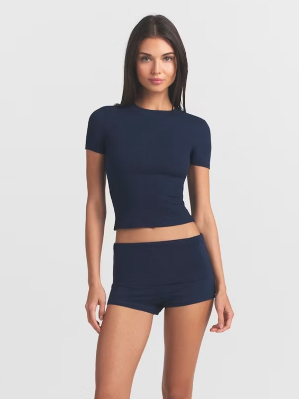 Skims cotton jersey short sleeved tee